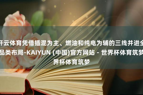 开云体育凭借插混为主、燃油和纯电为辅的三线并进全品类布局-KAIYUN (中国)官方网站 - 世界杯体育筑梦
